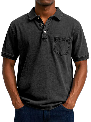 Polo Vintage Casual da Uomo