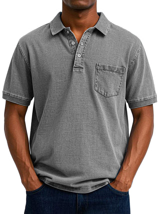 Polo Vintage Casual da Uomo