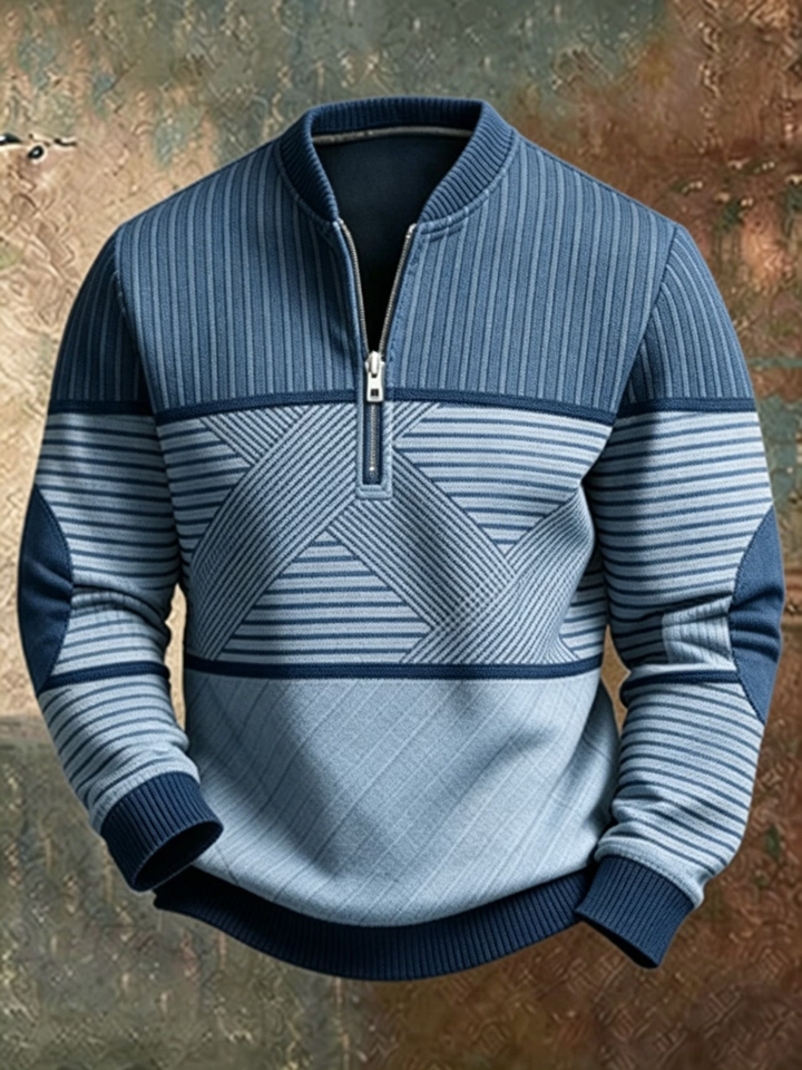 Viktor | Maglione Mezzo Zip