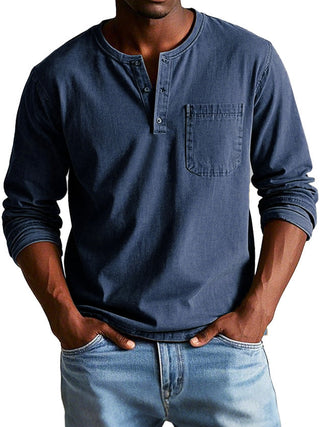Camicia Vintage a Maniche Lunghe