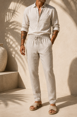 Pantaloni in Lino