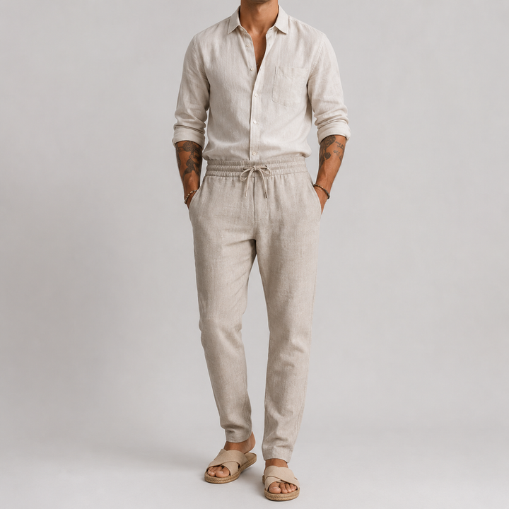 Pantaloni in Lino