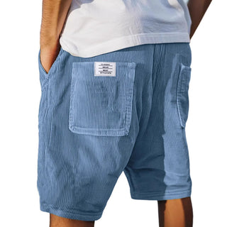Pantaloni corti eleganti in velluto