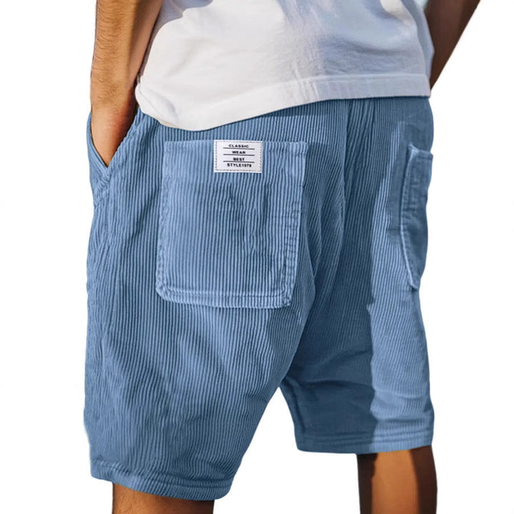 Pantaloni corti eleganti in velluto