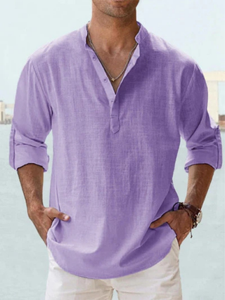 Camicia traspirante in lino