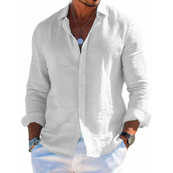 Camicia realizzata in lino