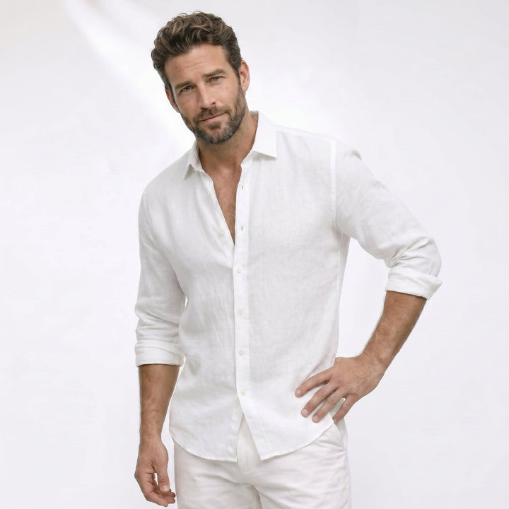 Camicia realizzata in lino