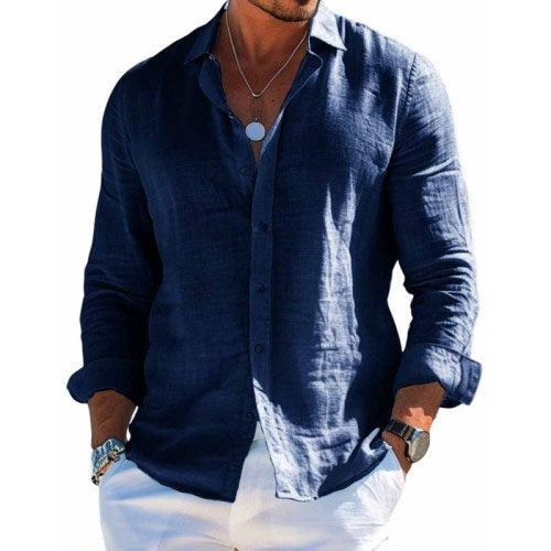 Camicia realizzata in lino
