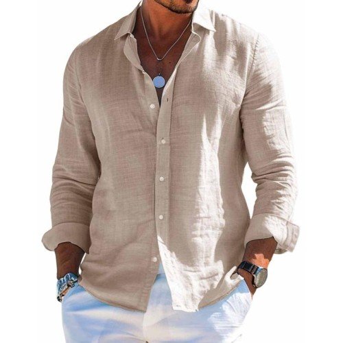 Camicia realizzata in lino