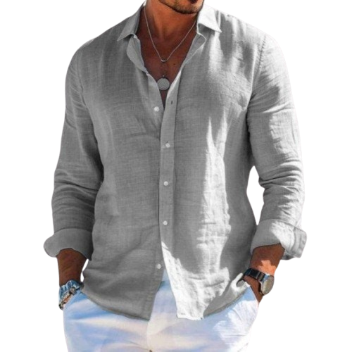 Camicia realizzata in lino