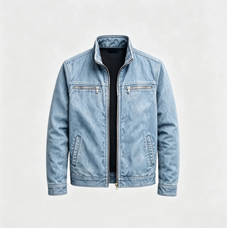 Tommaso | Giacca Da Campo Vintage Con Zip