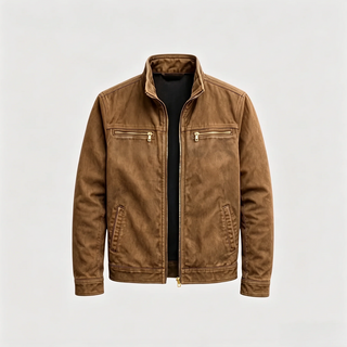 Tommaso | Giacca Da Campo Vintage Con Zip
