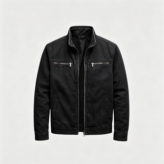Tommaso | Giacca Da Campo Vintage Con Zip